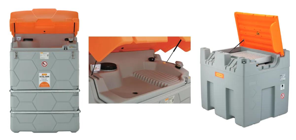 cuve à huile double paro